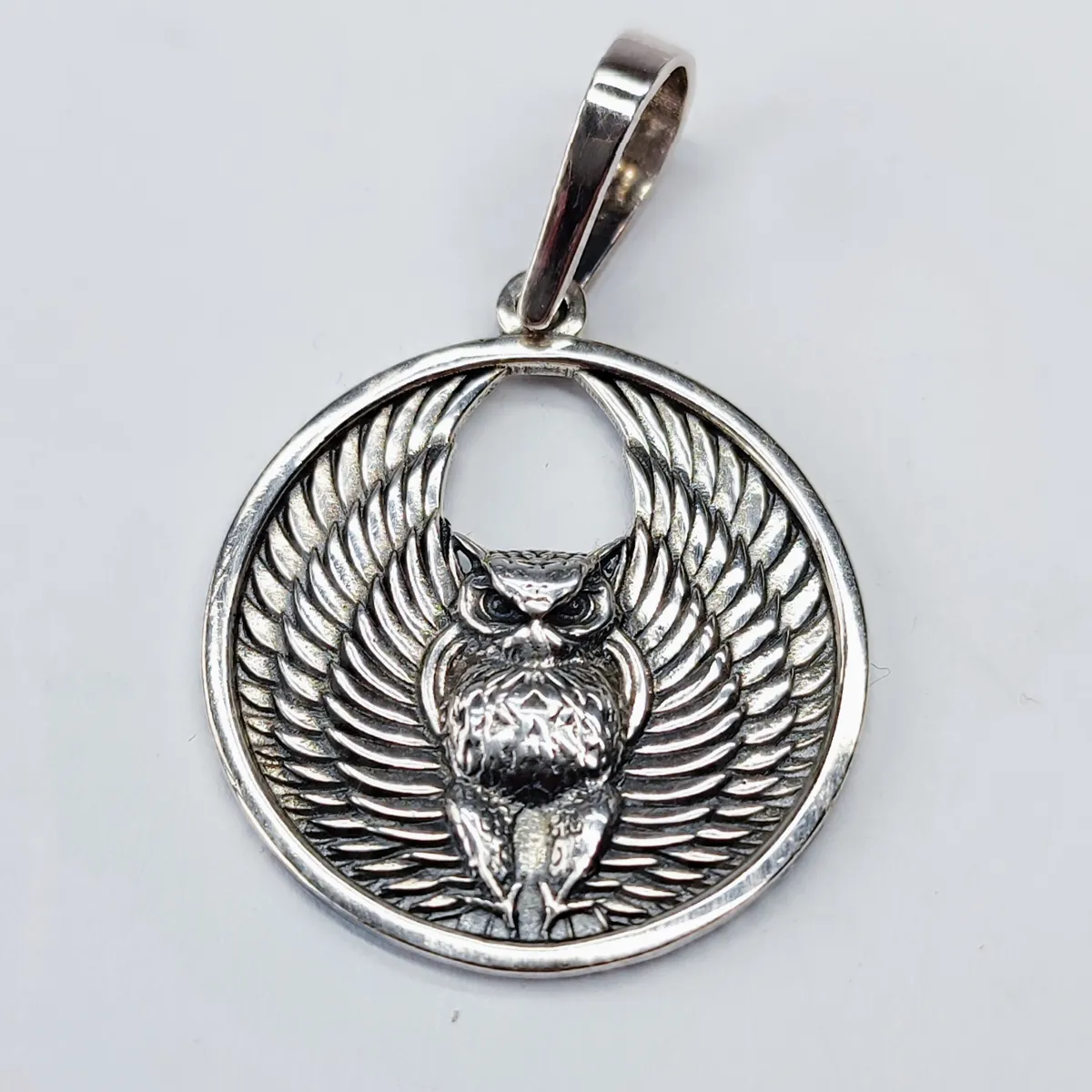 Підвіс "Сова", чернений, арт.2150